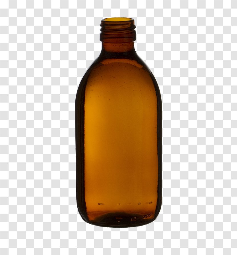 Glass Bottle Beer Caramel Color Transparent PNG