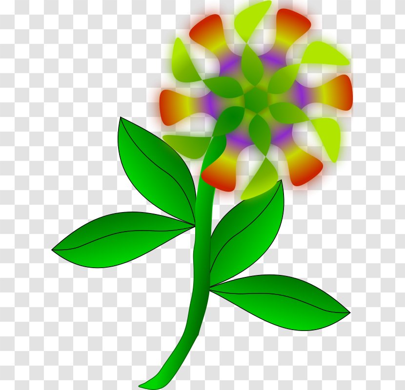 Clip Art Flower Vector Graphics Openclipart Drawing - Plant Stem Transparent PNG