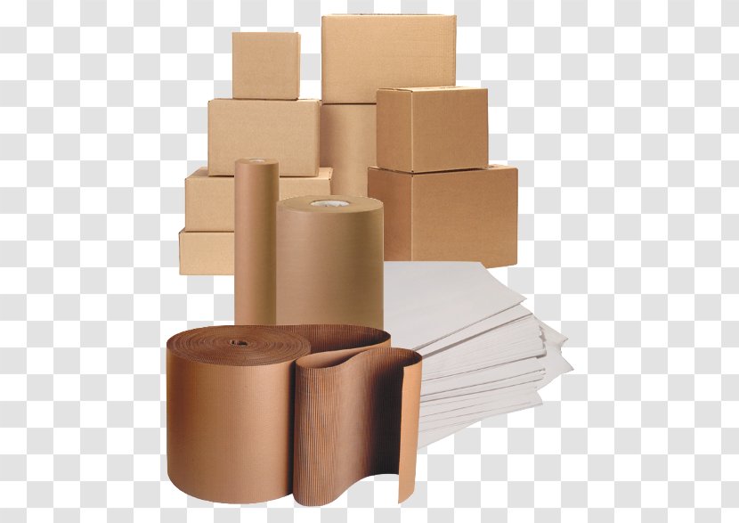 Paper Mover Corrugated Fiberboard Box Cost - Packing Material Transparent PNG
