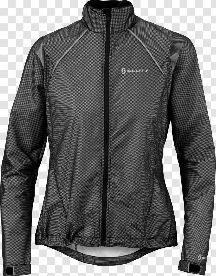 T-shirt Leather Jacket Coat Clothing - Gilets - Image Transparent PNG