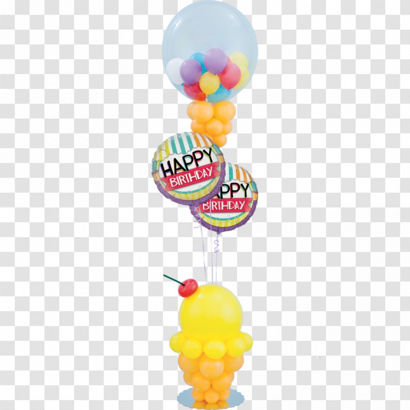 Balloon Ice Cream Vancouver Birthday - Toy - Delicious Transparent PNG