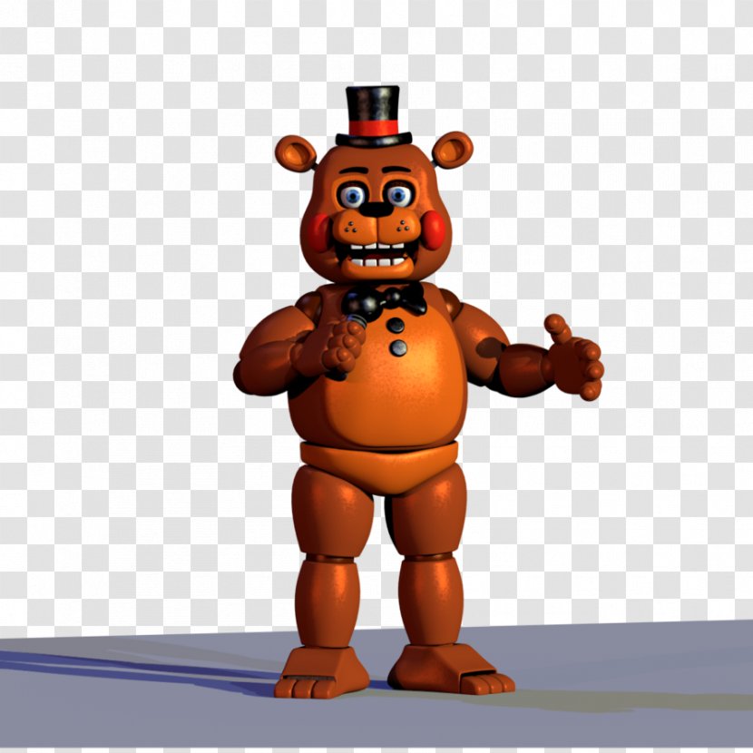 Five Nights At Freddy's 2 4 Digital Art Drawing - Flower - Funtime Freddy Transparent PNG