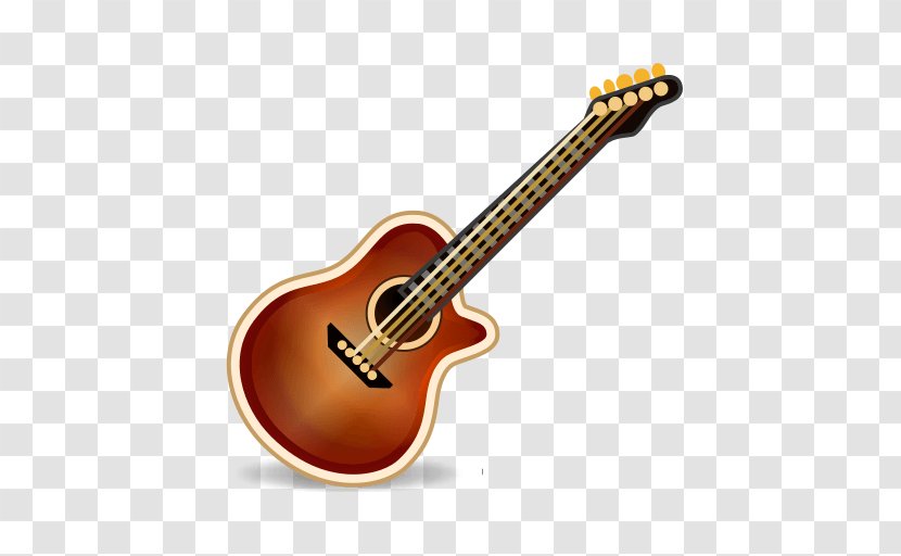 Acoustic Guitar Musical Instruments Ukulele Emoji - Tiple - Circus Tent Transparent PNG