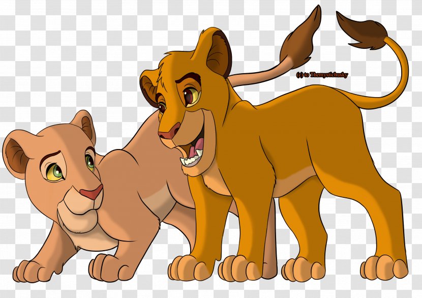 The Lion King Simba Nala Character Transparent PNG