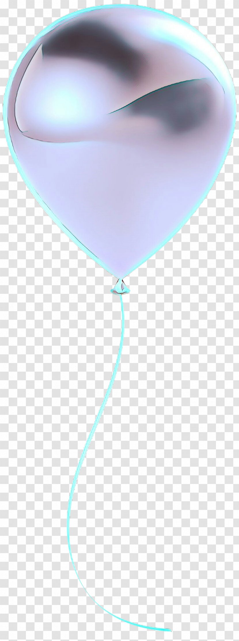 Balloon Turquoise Blue Aqua - Party Supply - Fashion Accessory Transparent PNG