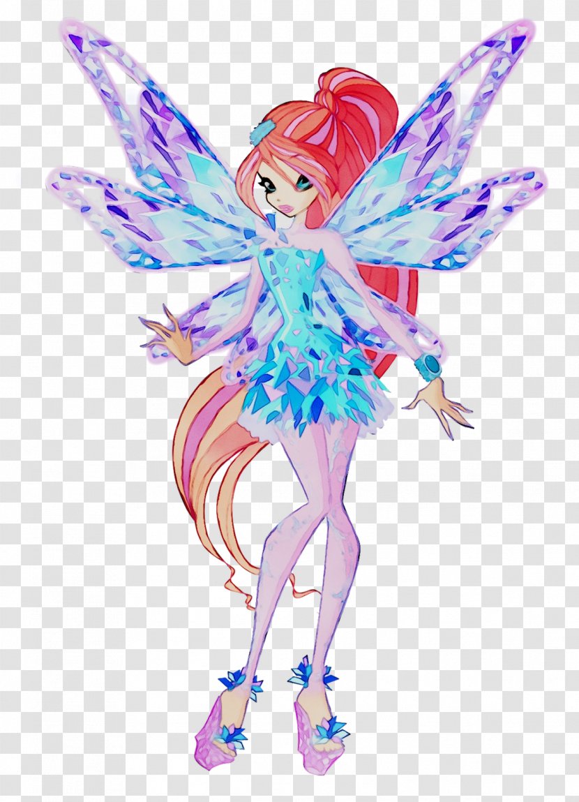Fairy Winx Club Tynix Mini Magic Bloom Doll Cartoon - Deviantart Transparent PNG