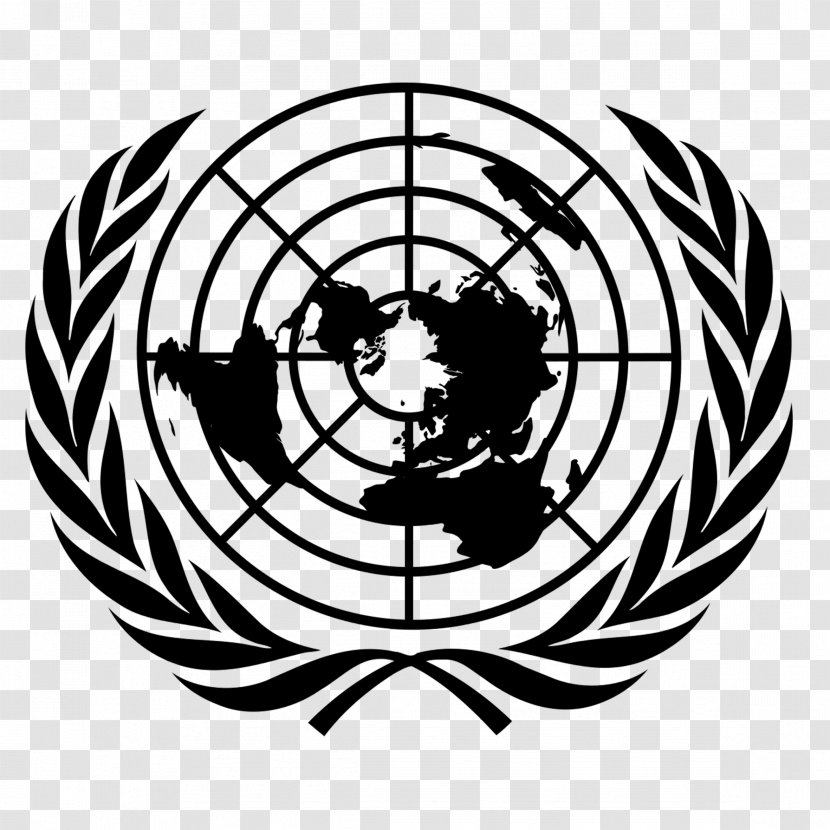 Model United Nations Flag Of The UN Youth New Zealand Organization - Black And White - Autism Awareness Transparent PNG