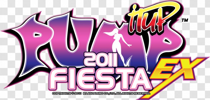 Pump It Up Fiesta 2 Pro NX Absolute Prime - Pink - Logo Transparent PNG