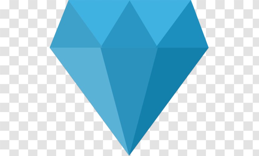 Flat Design Logo - Turquoise - Electric Blue Transparent PNG