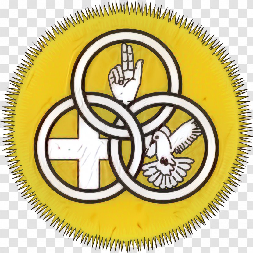 Trinity Holy Spirit Sign Of The Cross Christianity Symbol - Emblem - Christian Transparent PNG