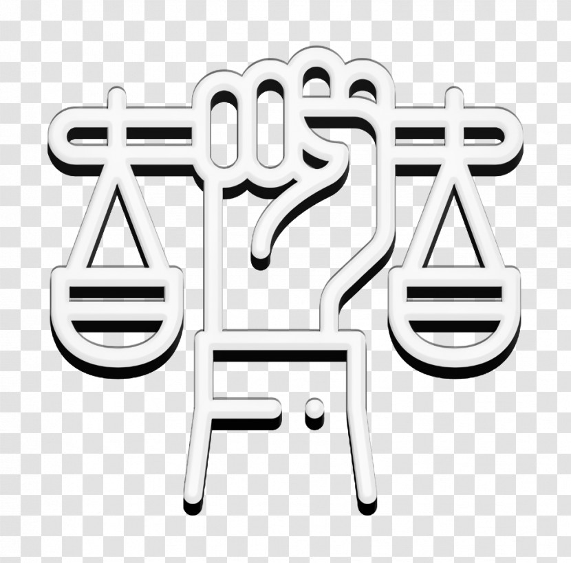 Law Icon Scale Icon Law And Justice Icon Transparent PNG