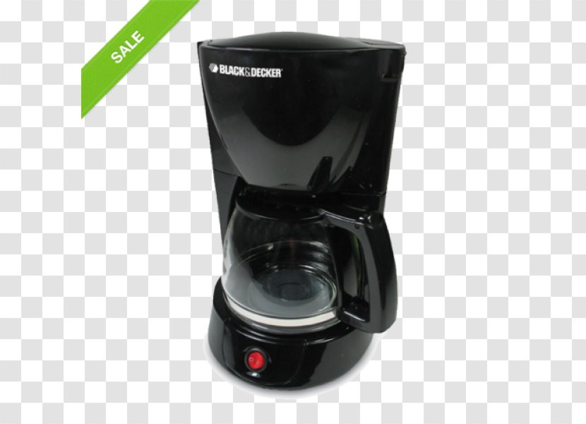 Coffeemaker Black & Decker DCM600 Brewed Coffee - Drip Maker Transparent PNG