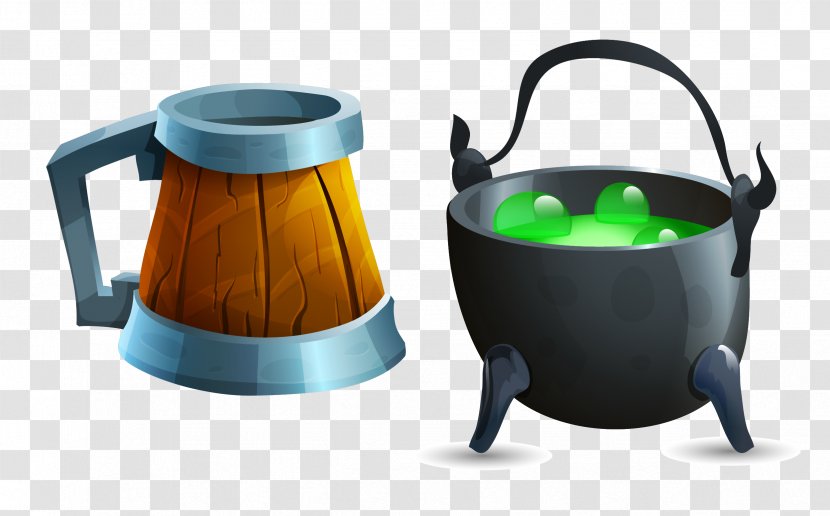 Icon - Flat Design - Vector Kettle Transparent PNG