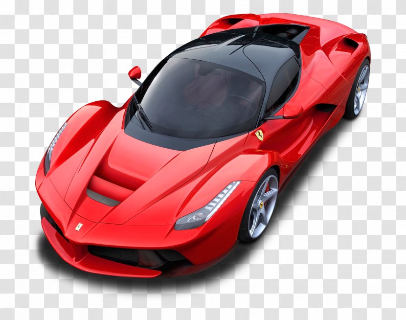 LaFerrari Car Enzo Ferrari McLaren P1 - Motor Vehicle - Top View Of Transparent PNG