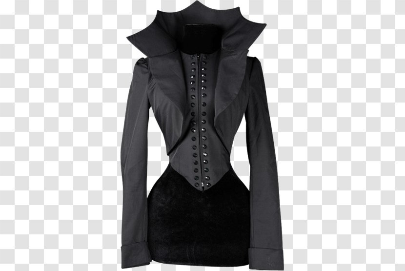 Sleeve Shoulder Jacket Outerwear Black M Transparent PNG