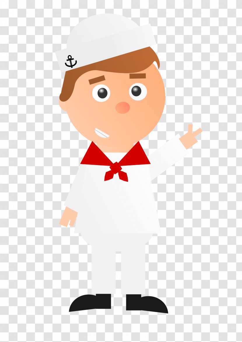 Sailor Cartoon Clip Art - Boy Transparent PNG