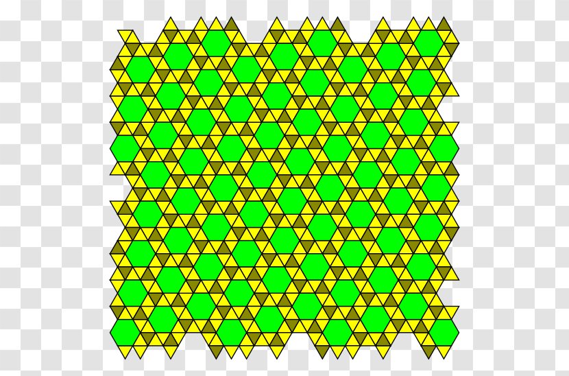 Snub Trihexagonal Tiling Tessellation Uniform Square - Plane Transparent PNG