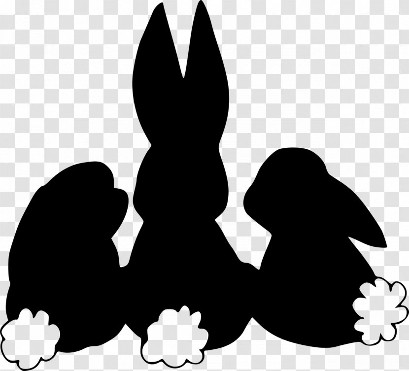 Easter Bunny Domestic Rabbit Clip Art - Paw Transparent PNG