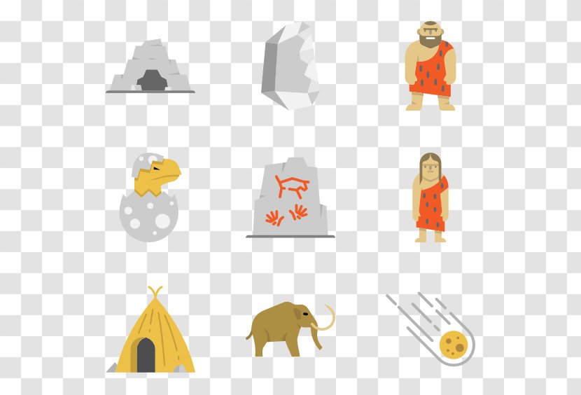 Prehistory Stone Age Clip Art - History - Vector Transparent PNG