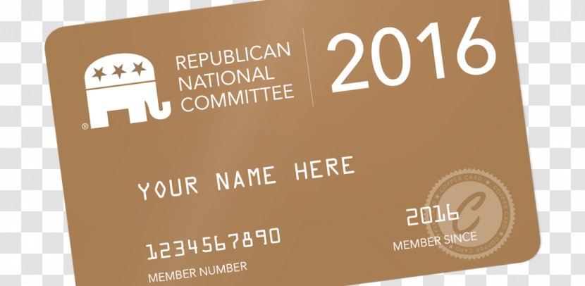 Republican Party Credit Card Loyalty Program National Committee Personal Identification Number Transparent PNG