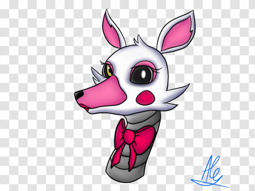 Five Nights At Freddy's 2 Mangle Drawing - Tail - Agony Transparent PNG