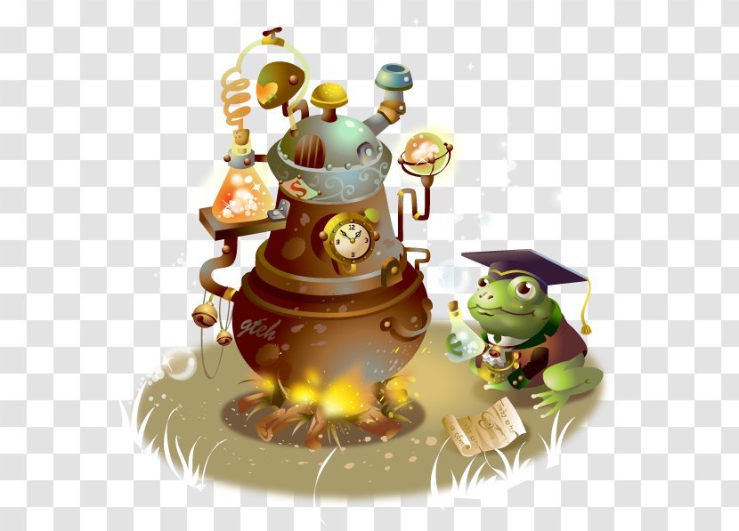 Cartoon Royalty-free Illustration - Vector Frog Transparent PNG