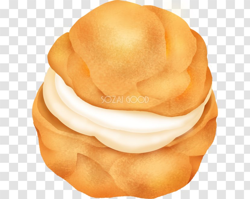 Bocadito De Nata Cream Choux Pastry シューアイス - Good Food Transparent PNG