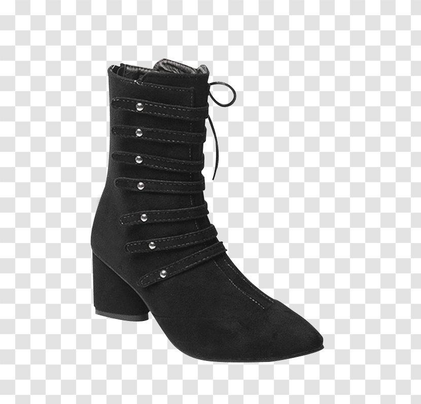 Boot Shoe Heel Online Shopping Wedge - Black Transparent PNG