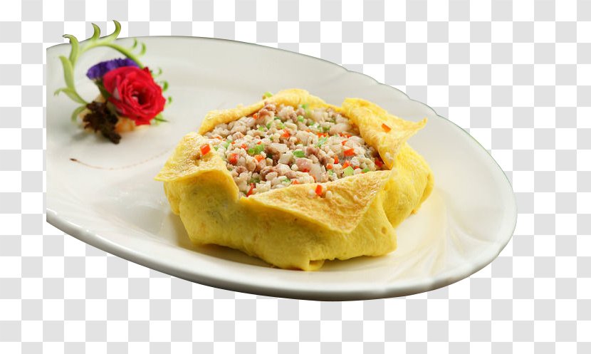 Vegetarian Cuisine Breakfast Mooncake Yolk - Pumpkin - Egg Clothes Wrapped Pieces Of Meat Transparent PNG