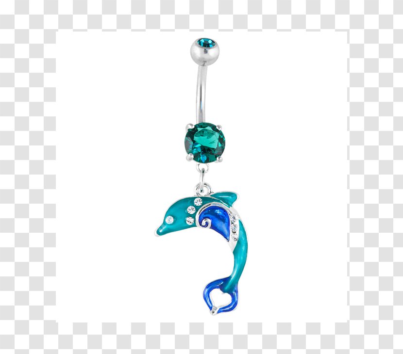 Earring Turquoise Navel Piercing Body - Charms Pendants - Jewellery Transparent PNG