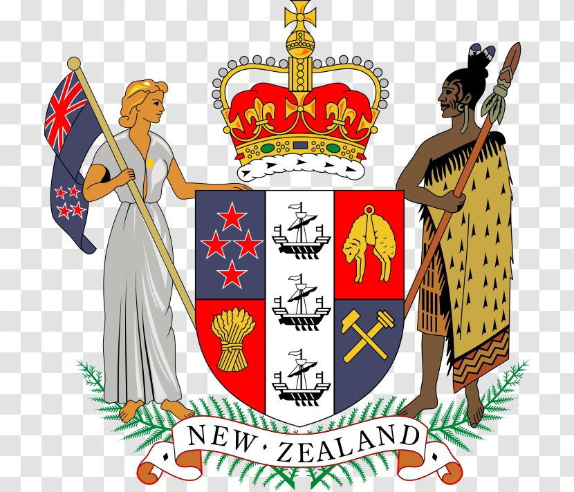 Coat Of Arms New Zealand Ministry Justice Court - Heraldry - History Transparent PNG