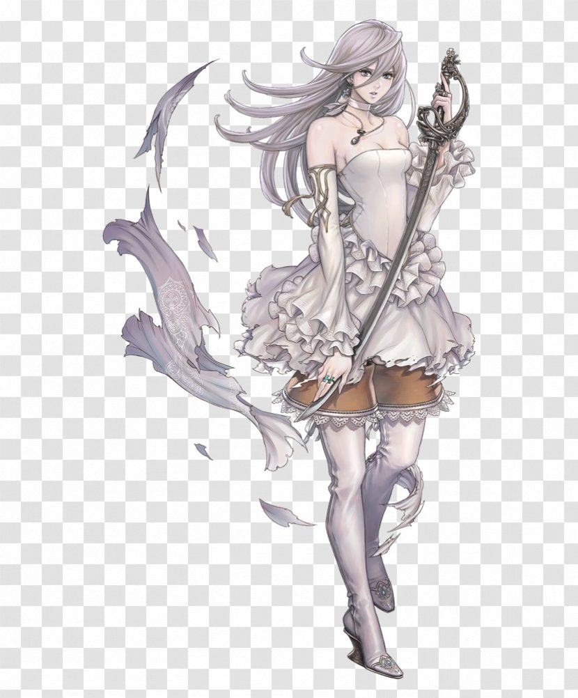 The Last Story Wii Mistwalker Video Game Marvelous USA - Watercolor - Fantasy Transparent PNG