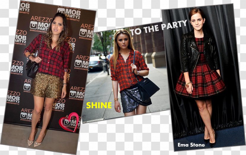 Tartan Fashion T-shirt Skirt Clothing - Brand Transparent PNG