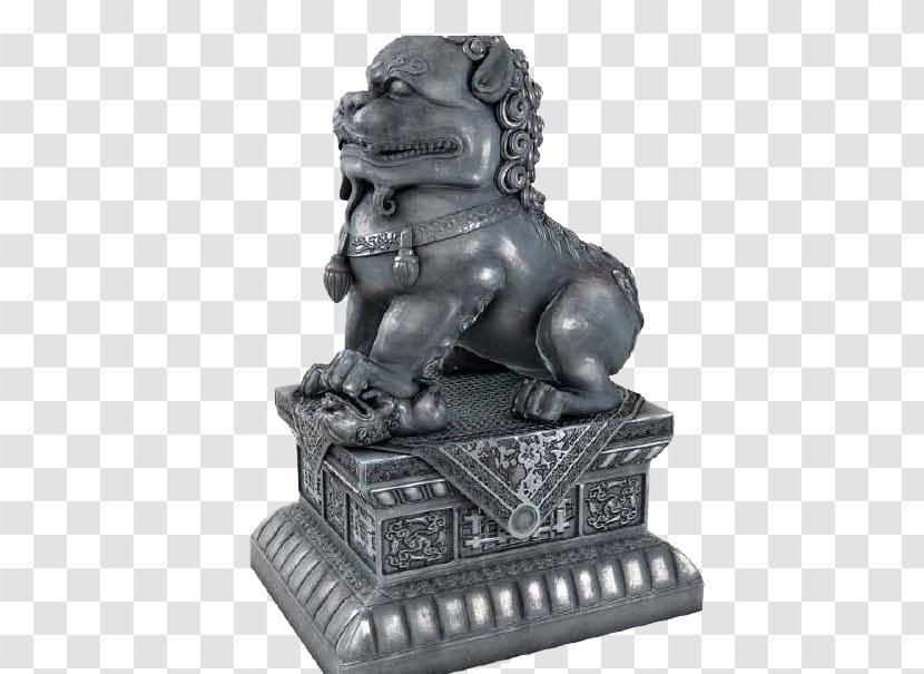 Chinese Guardian Lions 3D Modeling Computer Graphics Autodesk 3ds Max - Bronze - Lion Statue Model Transparent PNG