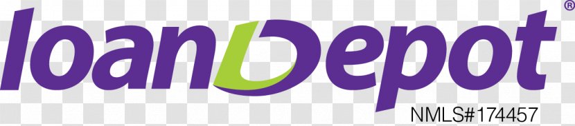 Logo LoanDepot Mortgage Loan Brand - Violet - Talent Oregon Transparent PNG