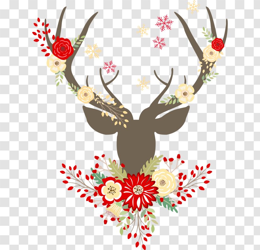 Clip Art Christmas Graphics Day Image - Flower - Fig Transparent PNG