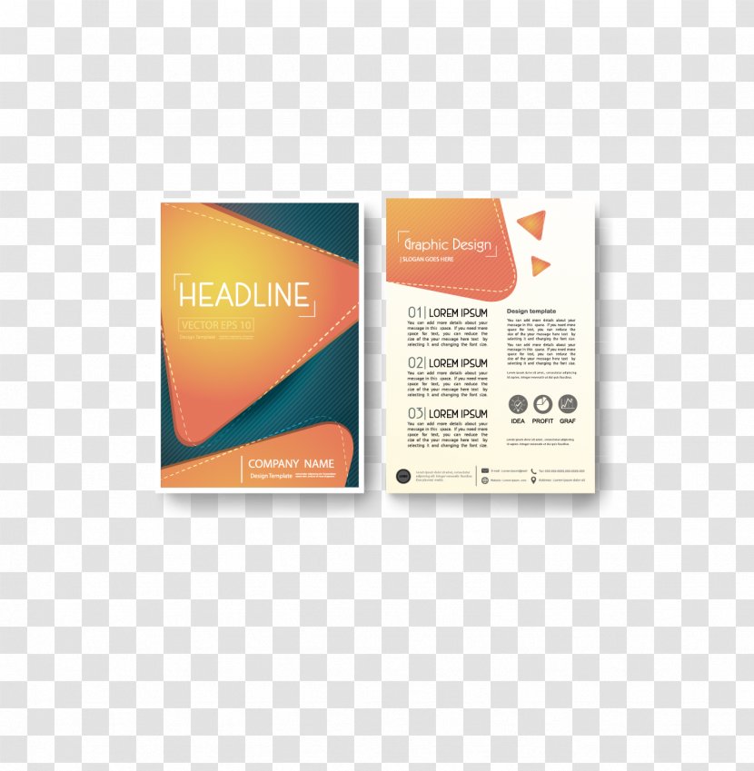 Creative Brochure Design - Poster - Page Layout Transparent PNG