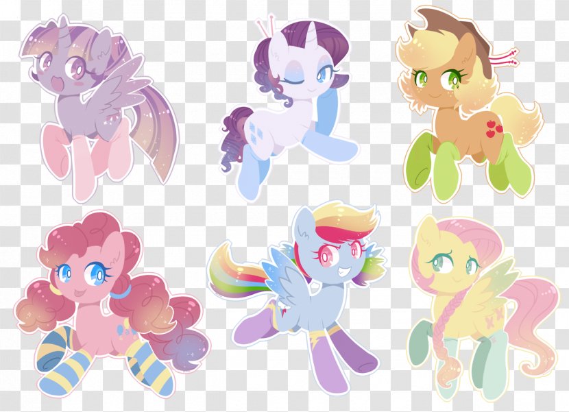 Pony Horse Animal Figurine Equestria - Heart - My Little Transparent PNG