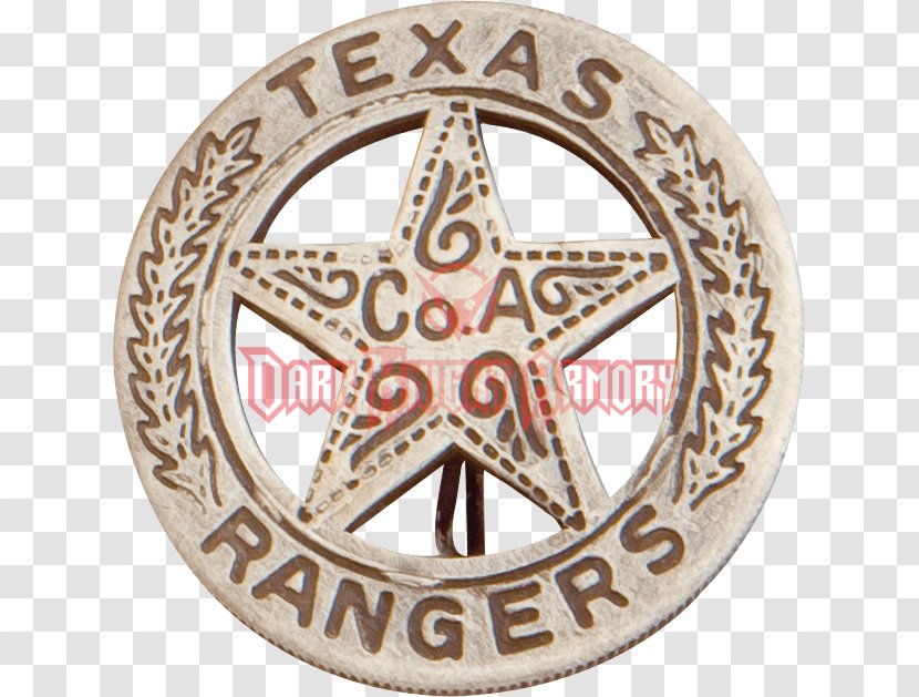Texas Ranger Hall Of Fame And Museum Division Rangers American Frontier Badge - Sheriff - Police Transparent PNG