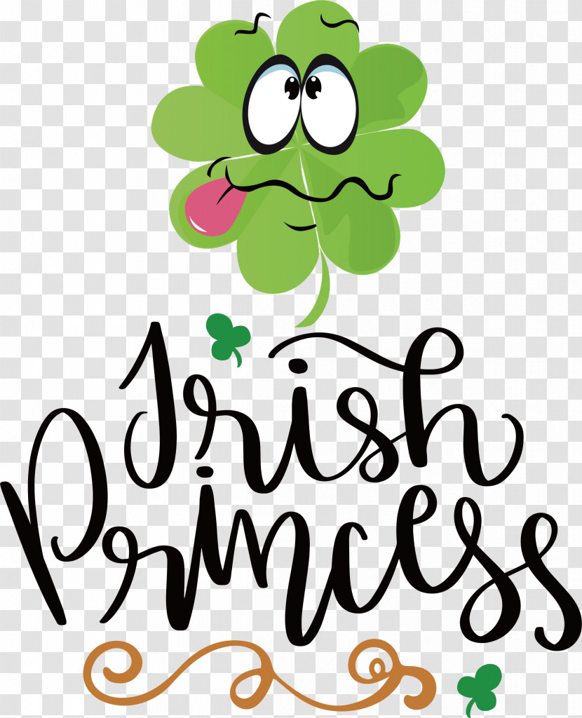 Irish Princess Saint Patrick Patricks Day Transparent PNG