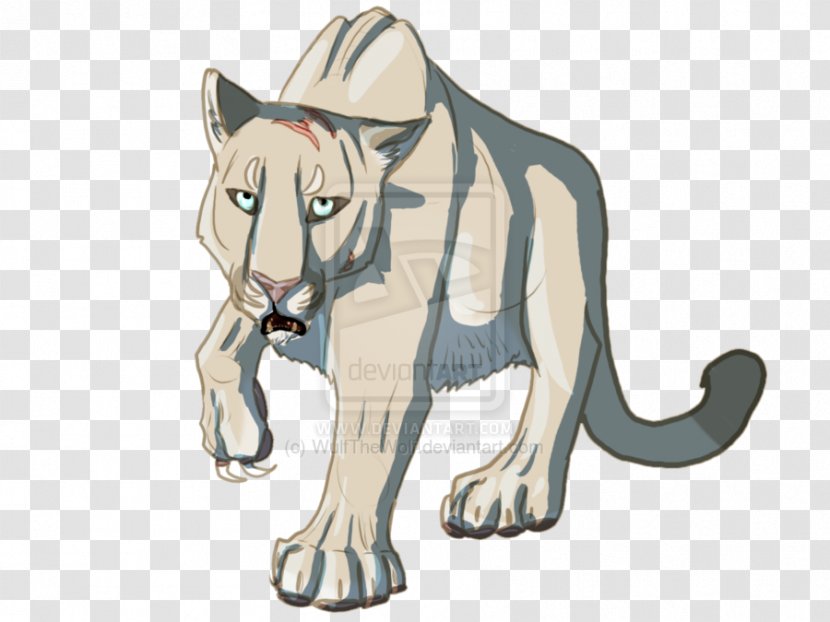 Tiger Cat Cartoon Character - Carnivoran Transparent PNG