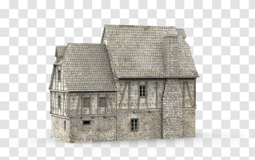 Middle Ages House Medieval Architecture Property Building - Castle Scenery Terrain Transparent PNG