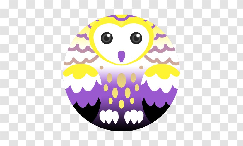 Lack Of Gender Identities Identity Owl LGBT Binary - Gay Pride - Pansexual Flag Transparent PNG