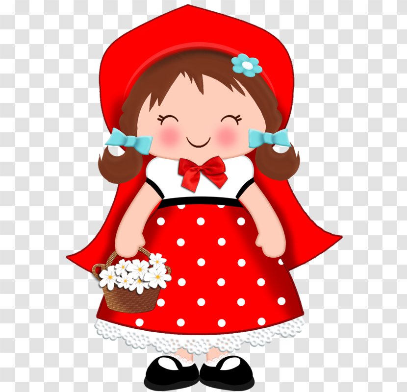 Little Red Riding Hood Big Bad Wolf Paper Image - Drawing Transparent PNG