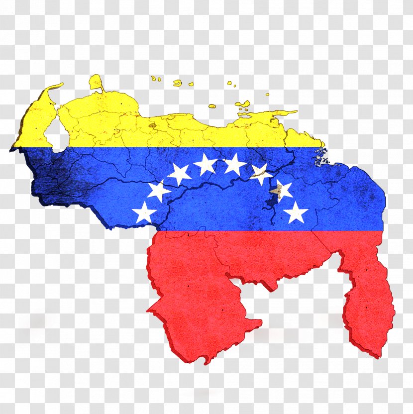 Map State Of Venezuela Yaracuy Geography Flag - Provinces Transparent PNG