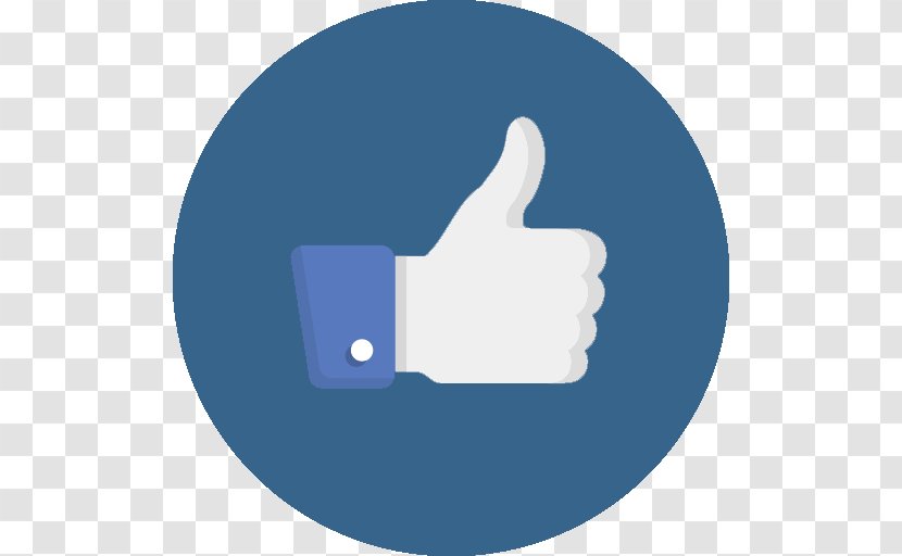 Facebook Like Button Thumb Signal - Finger - Fb Transparent PNG