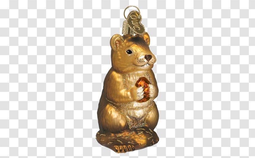 Christmas Ornament Decoration Chipmunk - Hand-painted Bear Transparent PNG