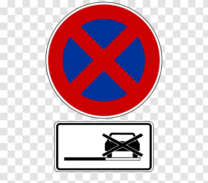 Haltverbot Verkehrszeichen Parking Violation Onderbord - Absolutes Halteverbot Transparent PNG