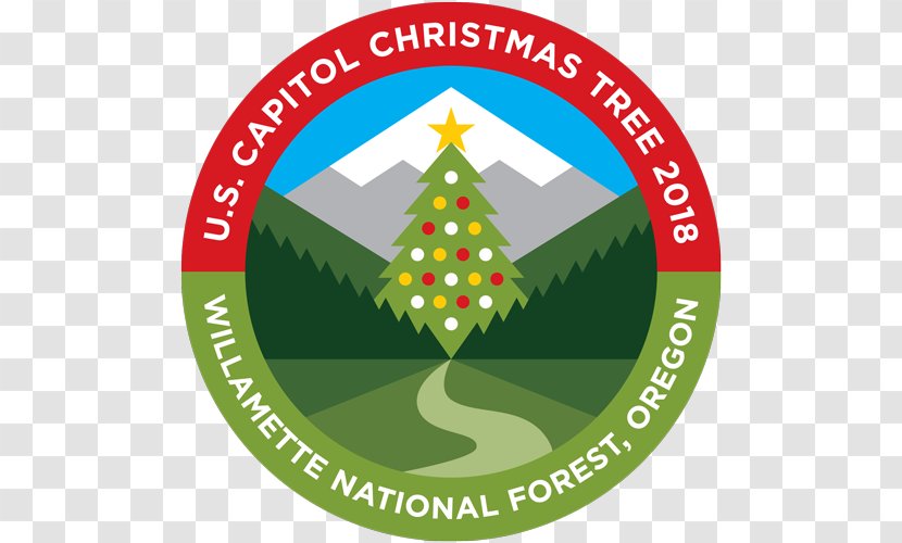 United States Capitol Sweet Home Idaho Christmas Tree Transparent PNG