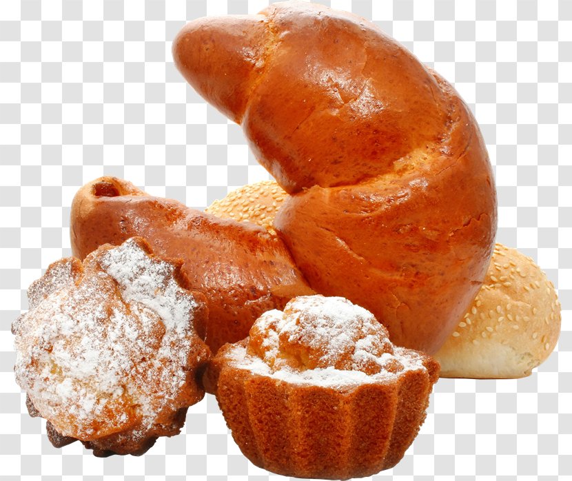 Bread Fruitcake Croissant Vetkoek Pastry - Baking - Cup Cakes Transparent PNG